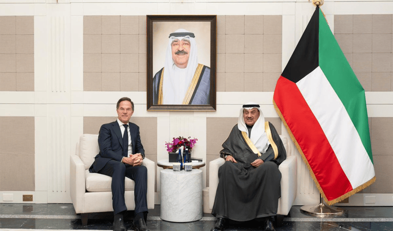 ممثل سمو الأمير يستقبل في نيويورك الأمين العام لحلف الناتو