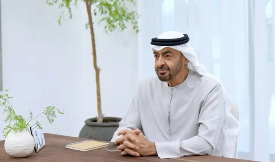 وكالة الأنباء الإماراتية: الرئيس الإماراتي استقبل رئيس وزراء إسرائيل أمس الأحد