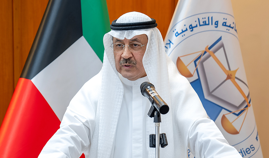 المستشار بدر المسعد يؤكد أهمية التعاون القانوني والقضائي بين الكويت وفرنسا