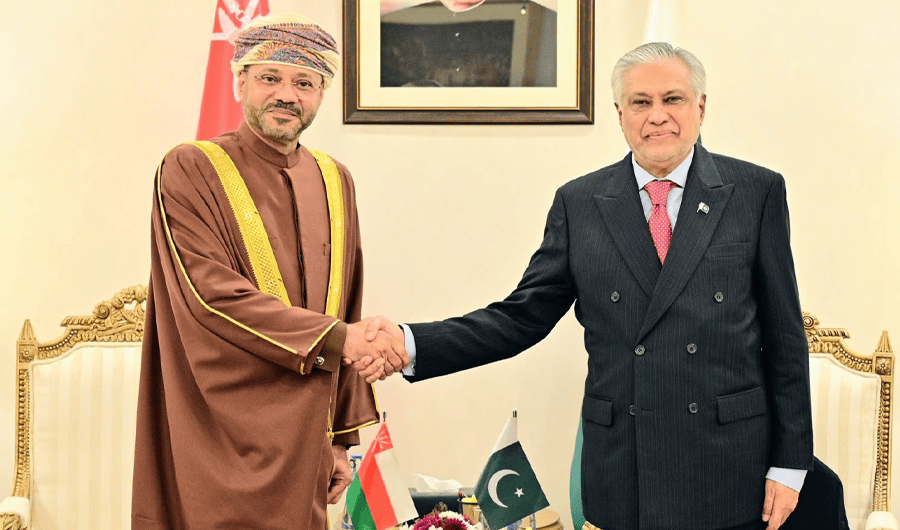 باكستان وسلطنة عمان تؤكدان حرصهما على توسيع آفاق التعاون