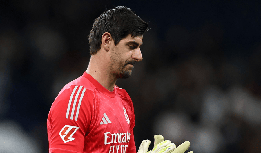&laquo;ريال مدريد&raquo; يعلن غياب كورتوا عن مباراة القمة بسبب إصابته بالإنفلونزا