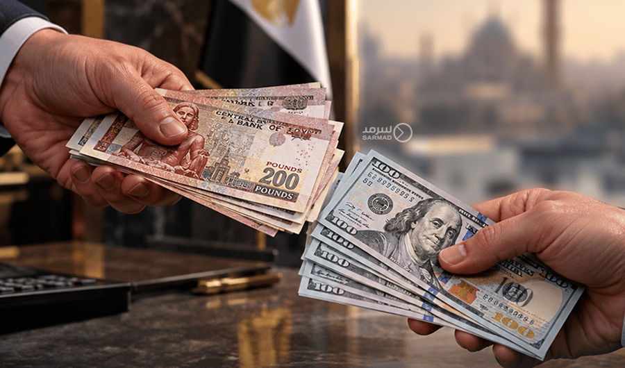 الجنيه المصري يهبط إلى مستوى قياسي أمام الدولار