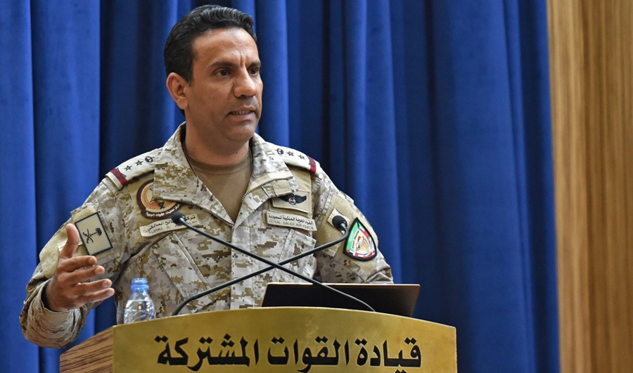 تحالف دعم الشرعية: تدمير 3 صواريخ باليستية باتجاه خميس مشيط جنوب السعودية