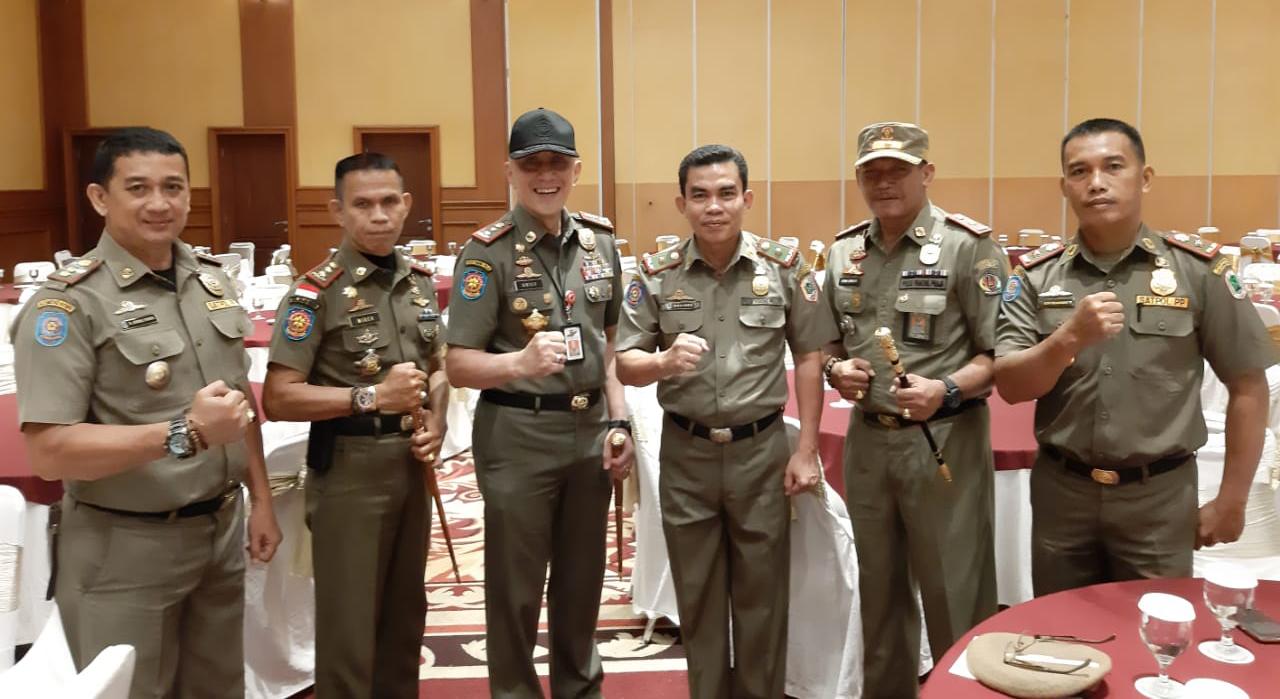 RAKORNAS HUT SAT POL PP KE 70 DAN SAT LINMAS KE 58 TAHUN 2020 DI MATARAM –  Satuan Polisi Pamong Praja