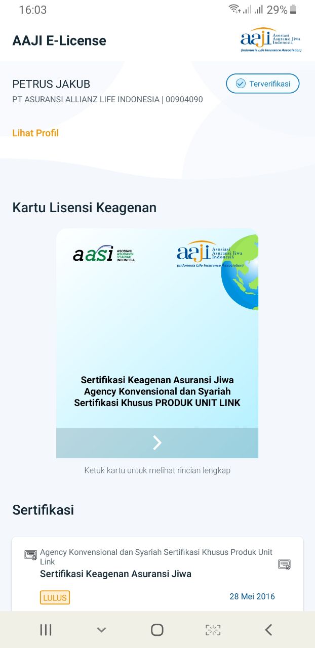 aaji | Satu yang terpenting