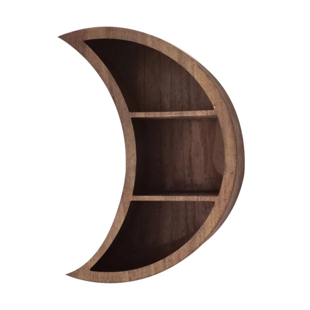 Amazon Rustica Pared Decoracion Arte Flotante De Madera Media Luna Luna Estante Buy Media Luna Luna Estante Luna Estante Blanco Media Luna Estante Product On Alibaba Com