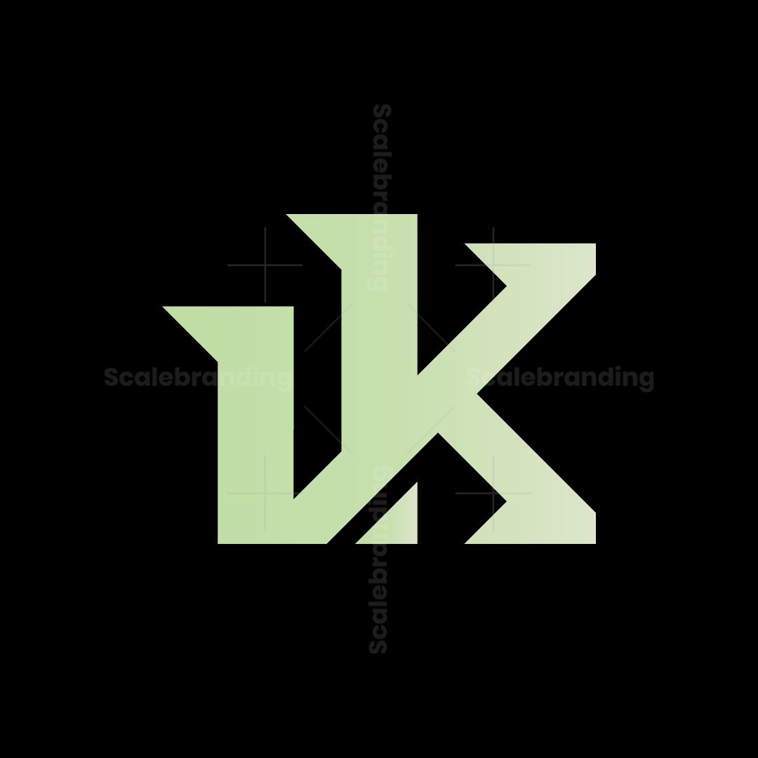 Free organic kraft packaging mockup design.zip. Vk Monogram Logo Vk Kv Logo