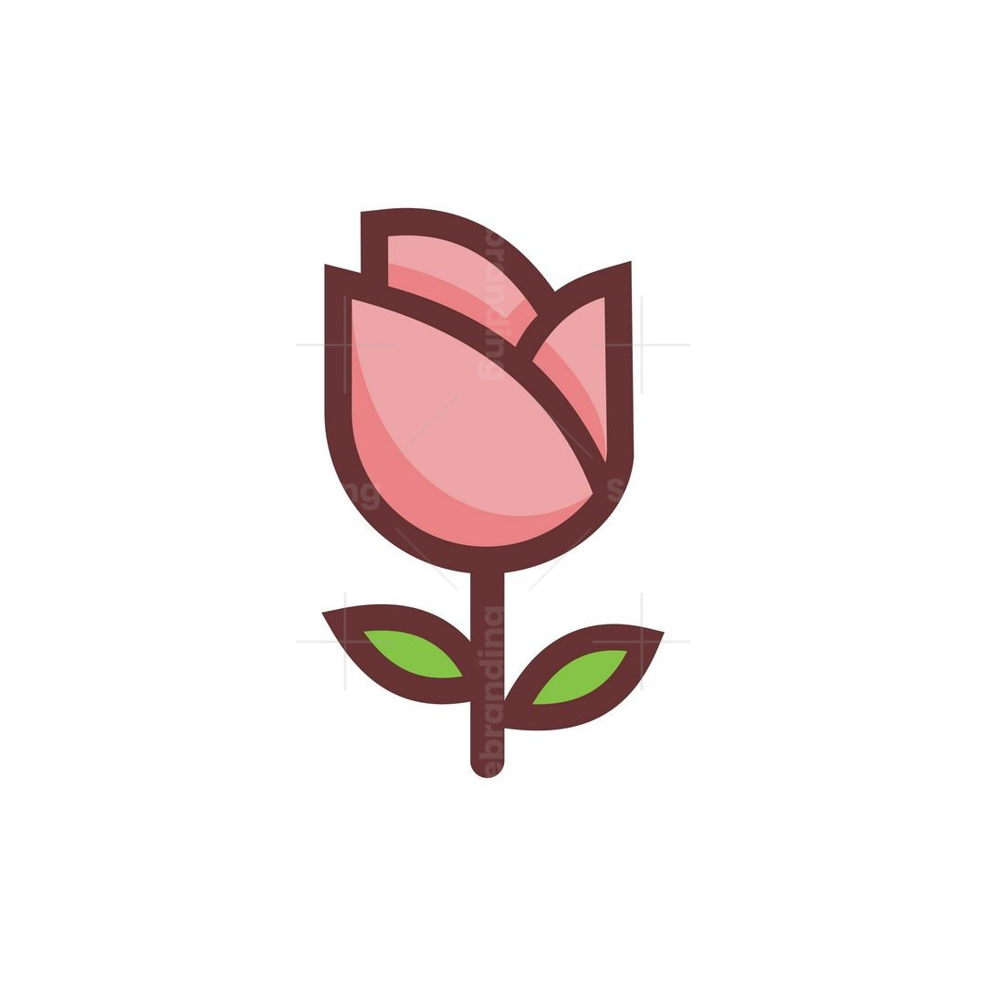 Rose Flower Logo