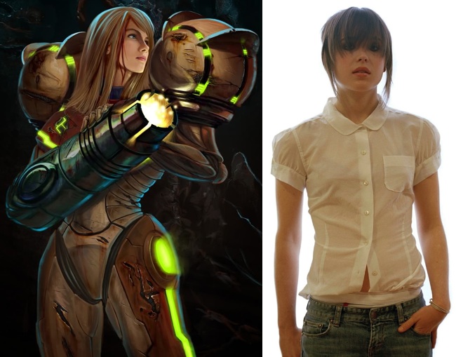 Ellen Page Cast as Samus Aran, Thoughts Scenome