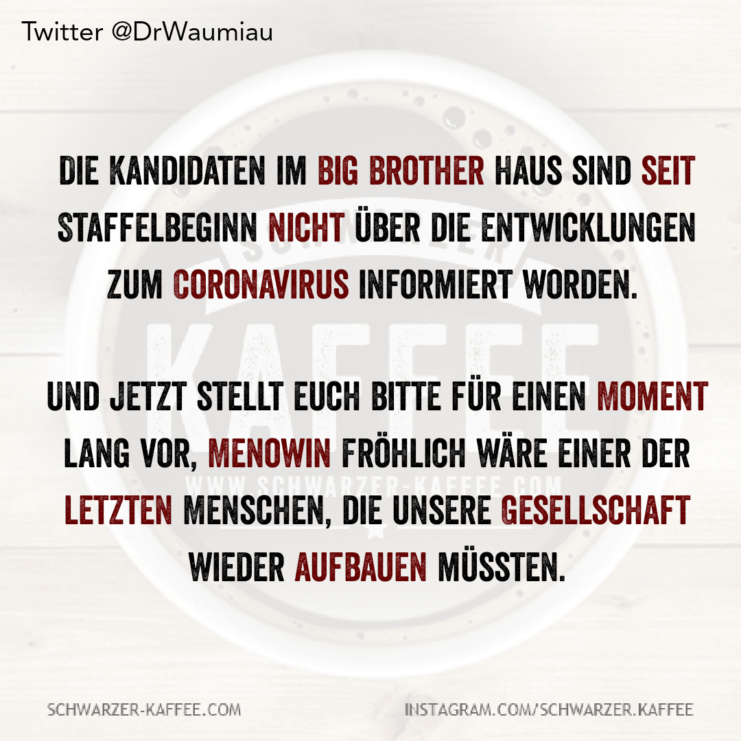 Stell Dir Vor Schwarzer Kaffee