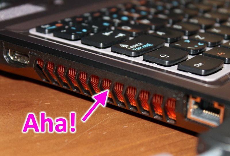 Whilst lower than that of copper, aluminum's thermal conductivity is still high and it has the added benefits of lower cost and lower density, making it useful for applications where weight is a major concern. How to Clean a Laptop with a Noisy Fan | Scottie's Tech.Info