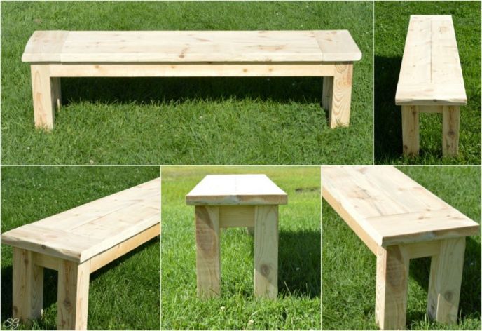 In this project, we were given the task of creating a stool for the tables in our physics classroom that were lacking suitable seats for the height of the tables, since their manual seat adjustments had broken. Rustic Bench DIY Home Decor Project - Scrappy Geek