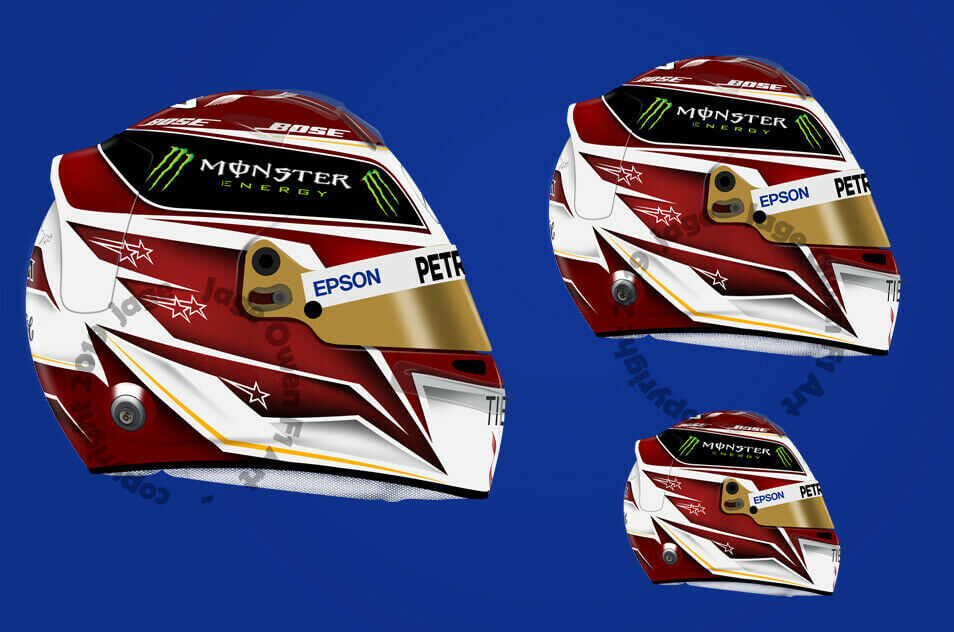 Lewis hamilton 2019 amg petronas mercedes bell 1:2 helmet. Lewis Hamilton 2019 Helmet Scuderia Gp