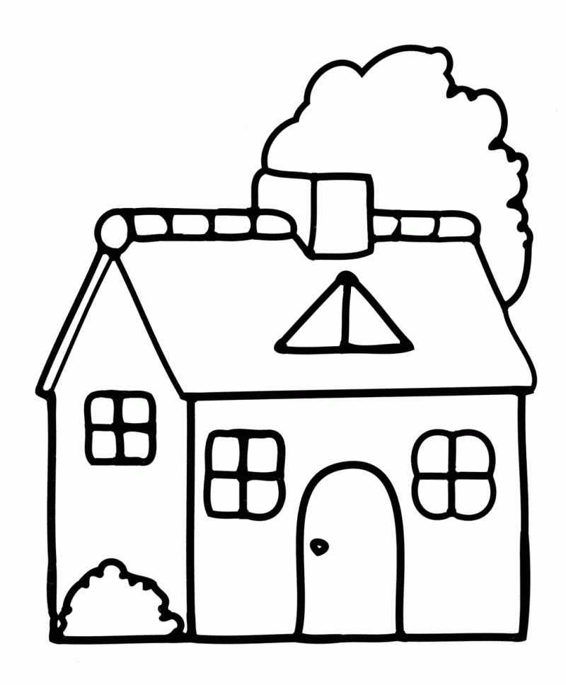 нарисовать здание легко и красиво