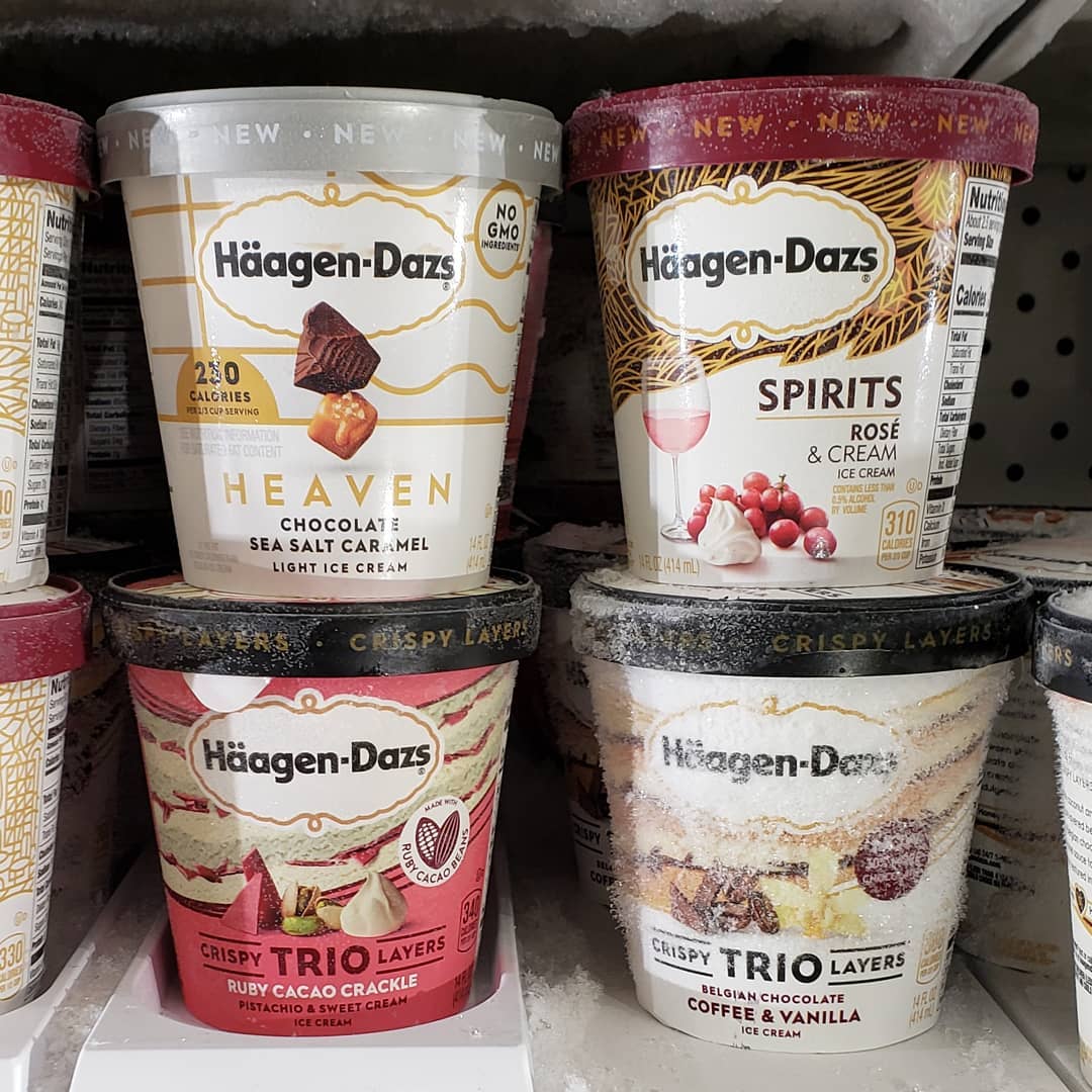 The texture is so soft . Haagen Dazs Released A New Rose Flavored Ice Cream Secret Miami