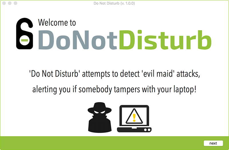 Do Not Disturb app