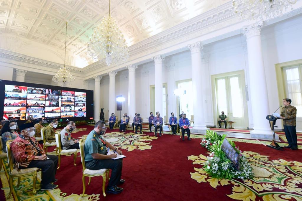 Presiden: Fungsi Pengawasan BPKP Harus Jamin Tercapainya Tujuan Program  Pemerintah