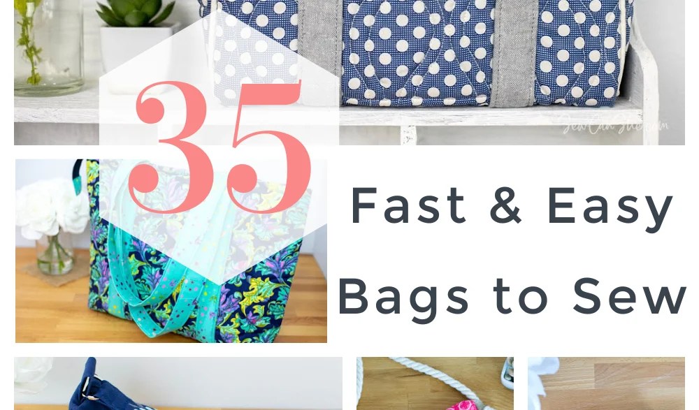 T he olivia bag pattern ~ a free bag pattern that is so easy to make and customize the pockets to … 35 Fast And Easy Free Bag Patterns