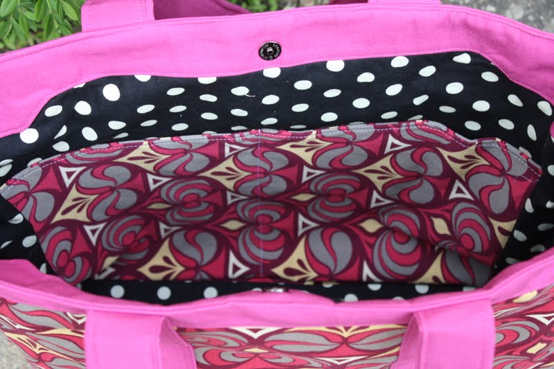 false bottom beach bag