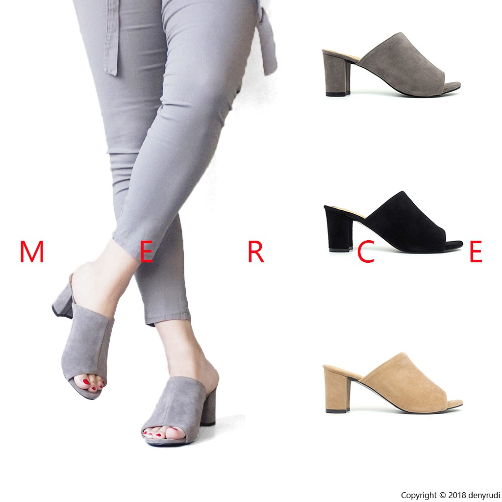 Jual Sepatu Hak Tinggi Merce Terbaru | Lazada.co.id