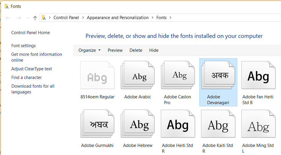 Web site bitfontmaker lets you design, create, and download your own fonts. Hindi Font Download For Pc