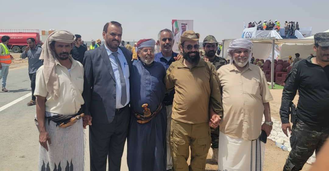 حلف قبائل شبوة يشارك في حفل تدشين مشروع محطة الطاقة الشمسية بالمحافظة