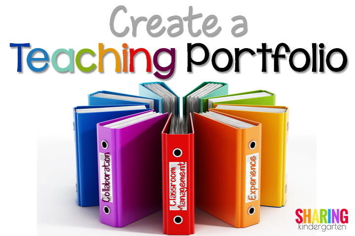 However, a cover letter introduces you and your application packet to the employer, so&nbsp;. Create A Teaching Portfolio Sharing Kindergarten