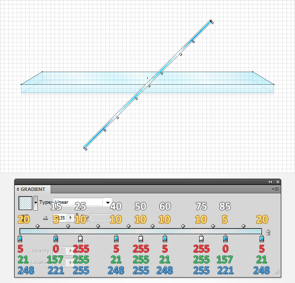 полки нарисовать