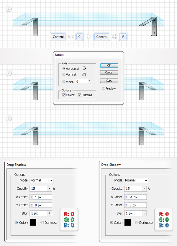 полки нарисовать