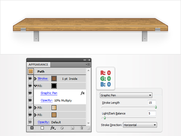 полки нарисовать