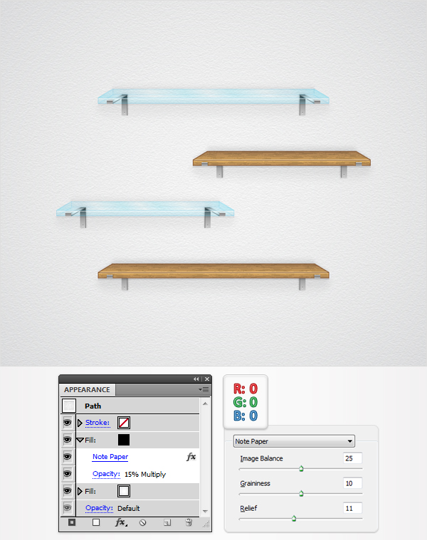 полки нарисовать