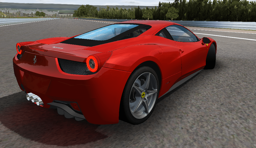 Video showing the advantages of carbonio's extended shift paddles: . Ferrari 458 Italia Shift Street For Rfactor