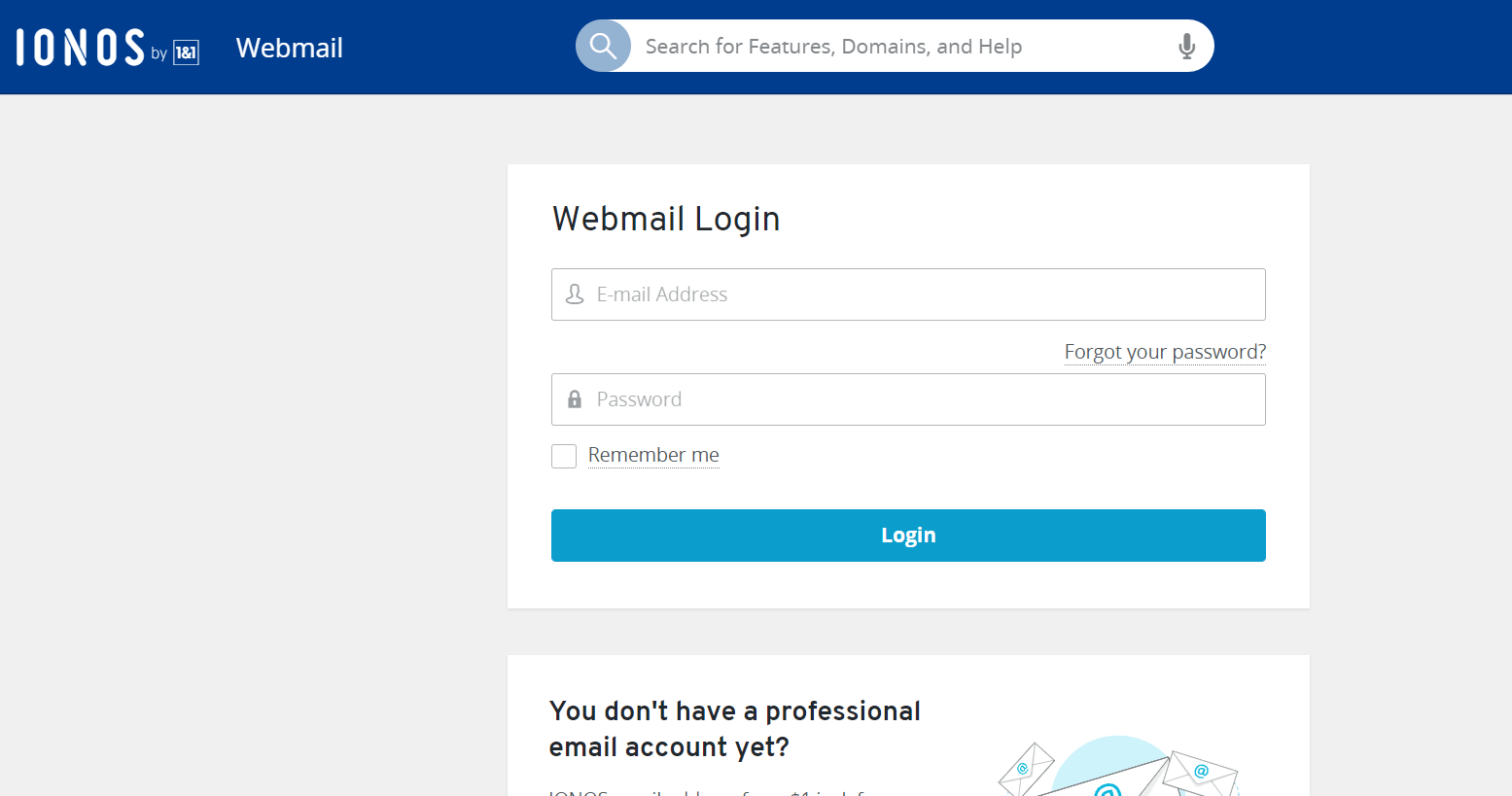1and1 Email Oneandone Com Login Sft