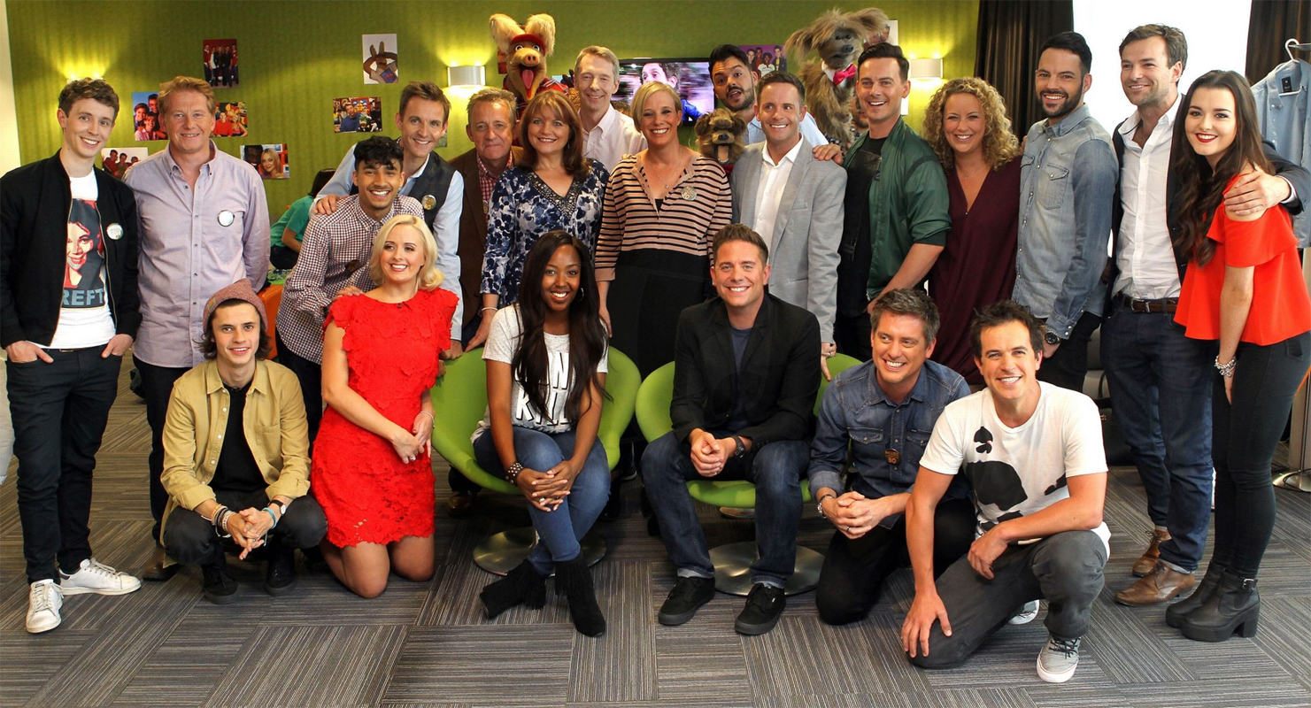 PICTURED: CBBC 30th anniversary group photo.