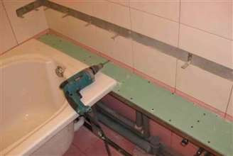 Конструкция из гипсокартона