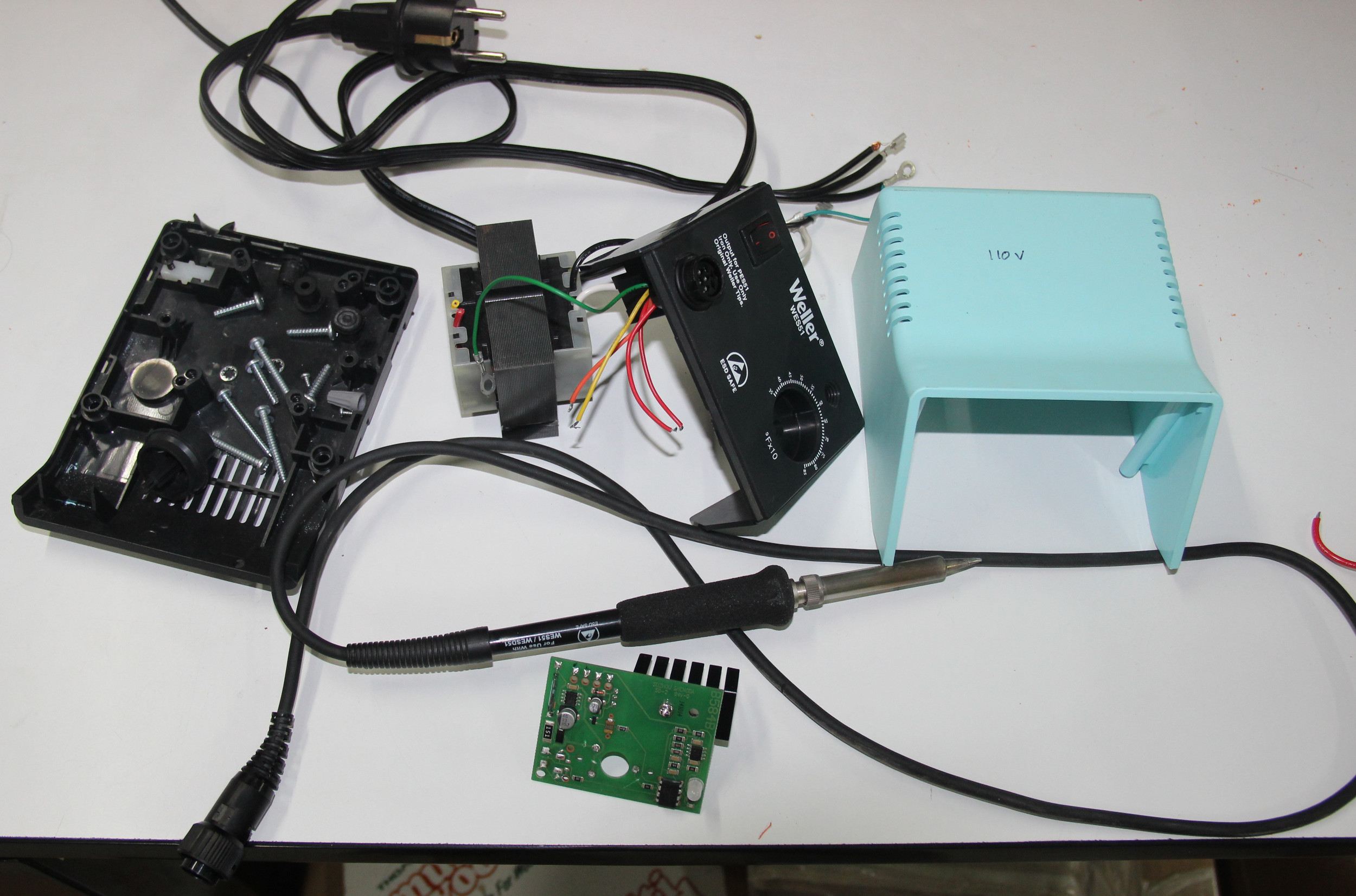 Weller Soldering Iron Circuit Diagram - Wiring Draw And Schematic