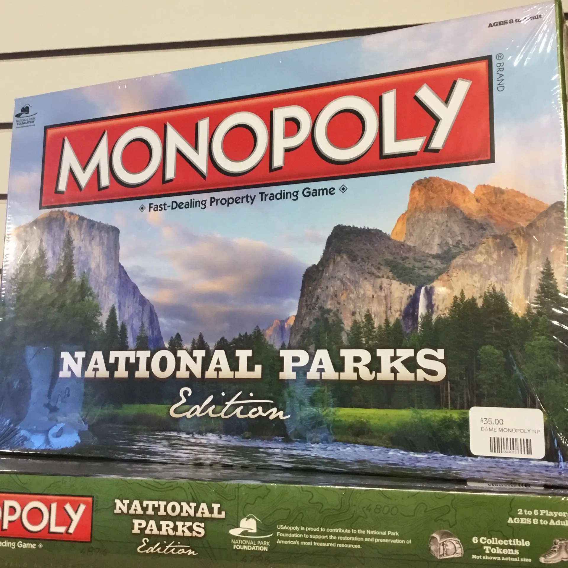 Monopoly National Park Board Game Esia Eastern Sierra Interpretive Association