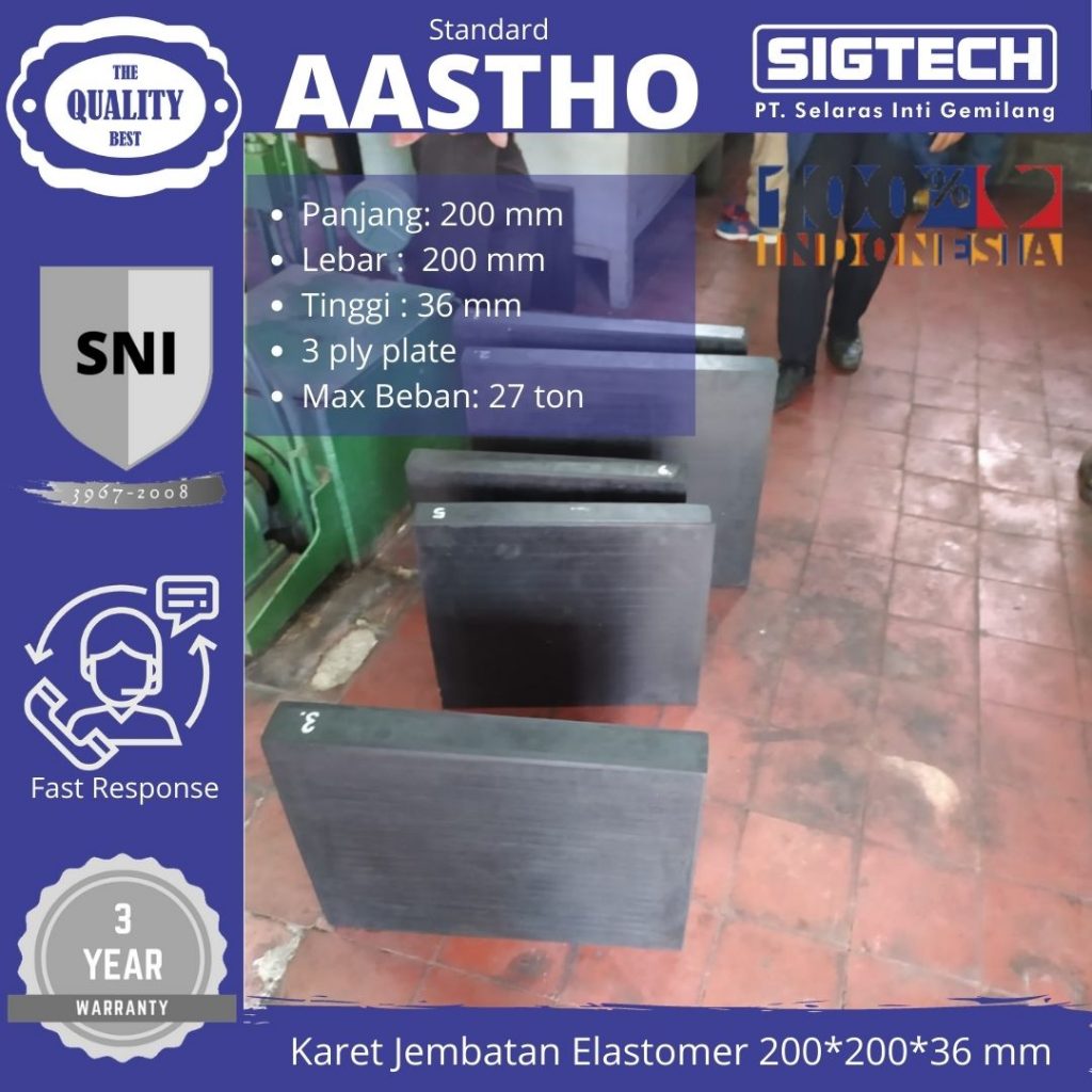 Karet Jembatan Elastomer