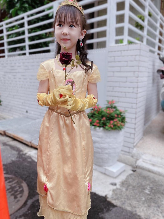 2021萬聖節變裝-美女與野獸貝兒＆骷魯人