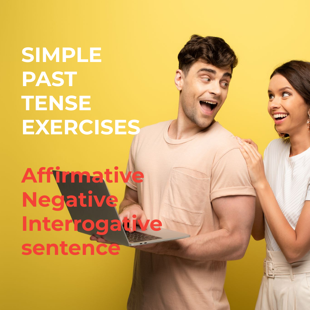 Simple Past Tense Exercises in Hindi to English (All types of Sentences)