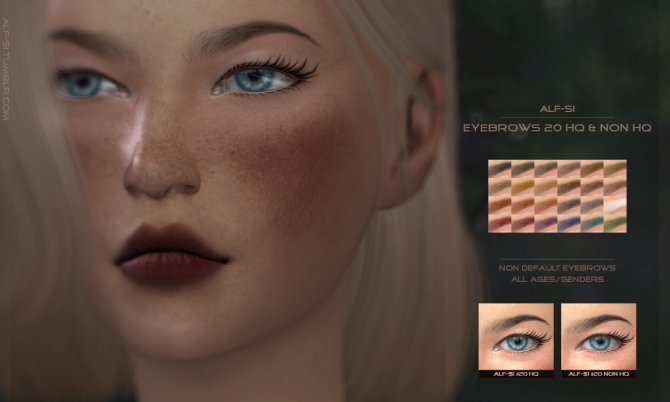 Cc (carbon copy) sends an email to multiple people and everyone can see the entire recipient list. Eyebrows 20, 21 HQ & non HQ at Alf-si Â» Sims 4 Updates