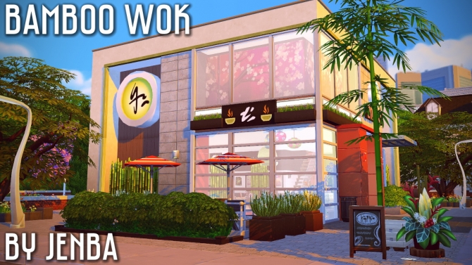 Touch device users, explore by touch or with swipe gestures. The Bamboo Wok American-Chinese restaurant at Jenba Sims