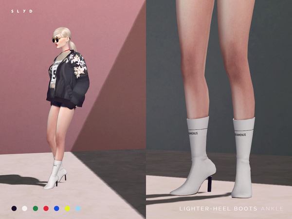 Womens mid heel shoes · calpierre · daniel · daniele ancarani · fly london · roberto festa · tory burch. Lighter Heel Boots by SLYD at TSR Â» Sims 4 Updates