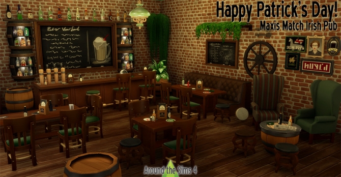 Check out our irish dance bedroom selection for the very best in unique or custom,. Irish Pub by Sandy at Around the Sims 4 Â» Sims 4 Updates