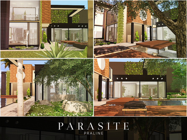 Your mind is buzzing with ideas, but you're not quite sure ho. Parasite house by Pralinesims at TSR Â» Sims 4 Updates