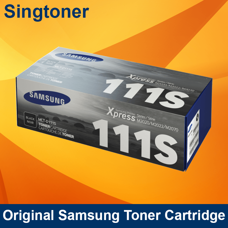 SAMSUNG MLT-D111S Black Toner Cartridge Xpress M202x M207x series -  Singtoner - One Stop Solutions for all your PRINTING needs