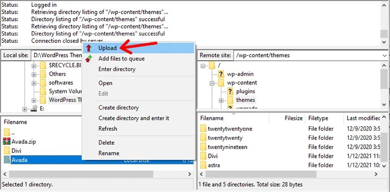 Uploading via filezilla or alternative ftp client and using . How To Install A Wordpress Theme Beginner S Guide 2021