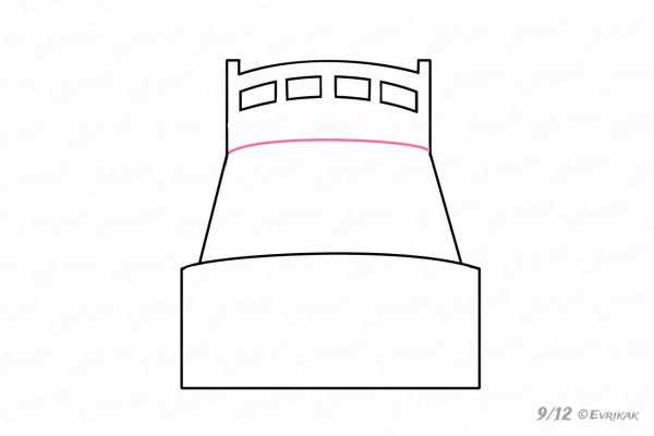 что можно нарисовать на кровати