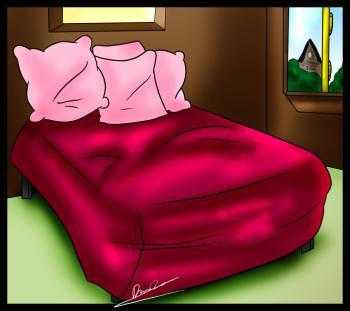 что можно нарисовать на кровати