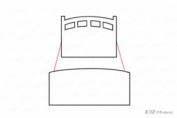 что можно нарисовать на кровати